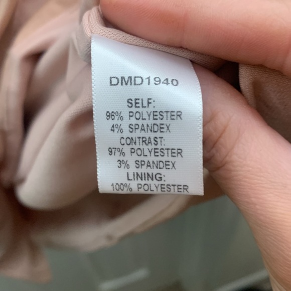 Gorgeous Cream/Peach Long Sleeve Dress - Picture 7 of 13